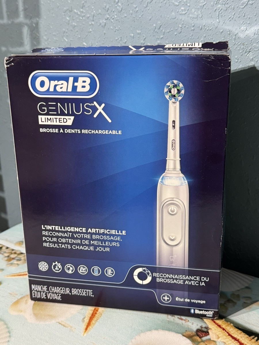 Oral-B Genius X Limited, Electric Toothbrush with Artificial