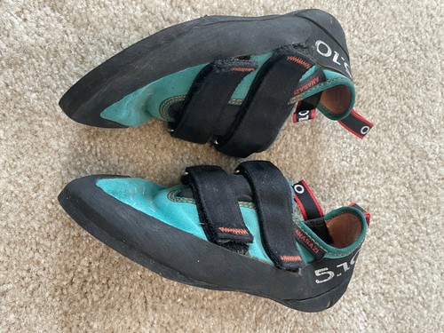 Five Ten Anasazi LV Climbing Shoes Womens Size 6.5 Brand New Resoles - Picture 4 of 6