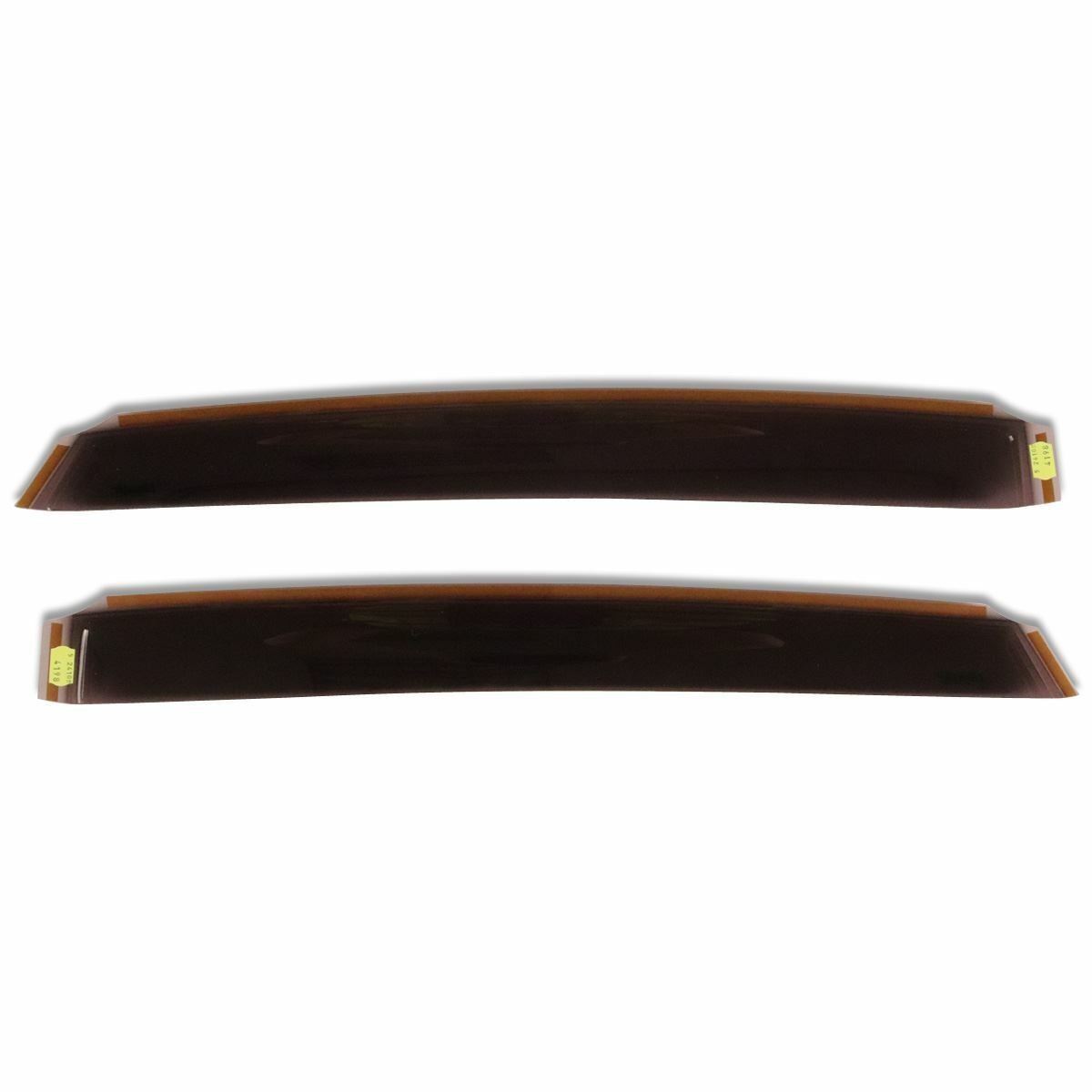 Genuine ClimAir Rear Window Wind Deflectors Pair For Ford Fiesta Mk7