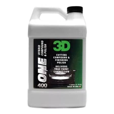 3D ONE Hybrid Cutting Compound and Finishing Polish 1 Gallon SUPER FAST SHIPPING