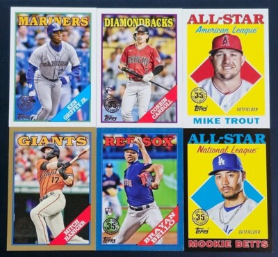 2023 Topps Series 1 / Series 2 - 1988 Topps 35th Anniversary You Pick - READ