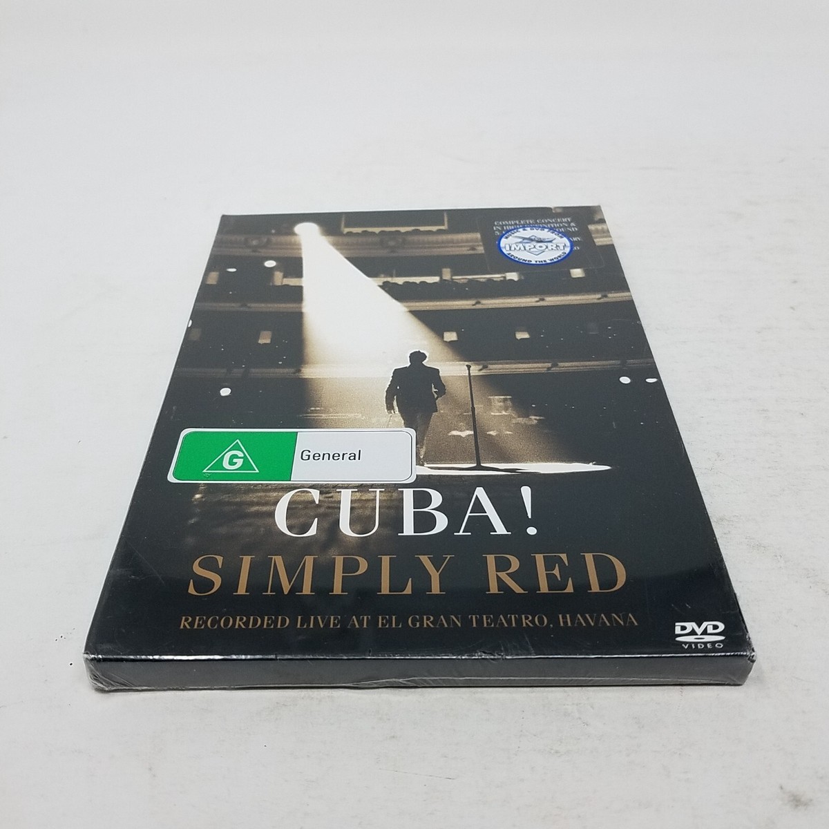 Cuba! Simply Red Live El Gran Teatro Havana DVD New Factory Sealed