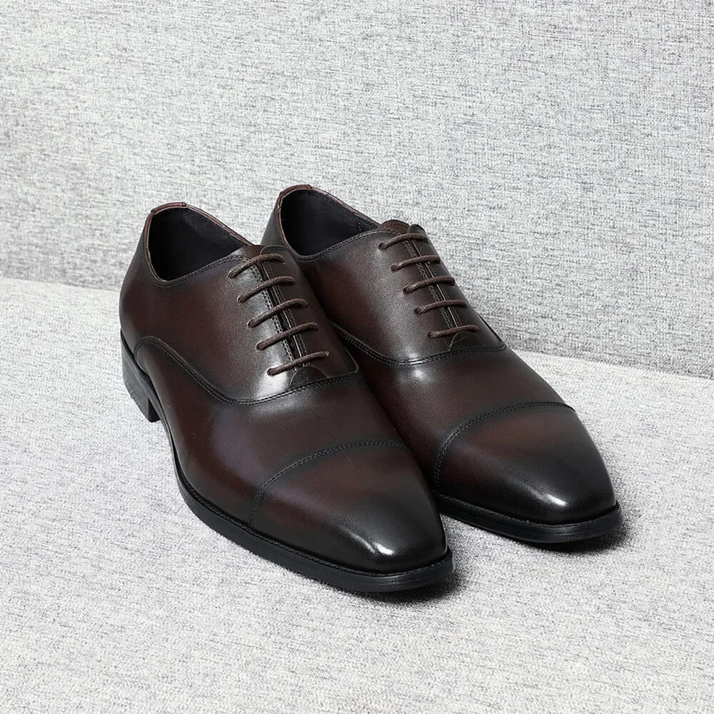 SAOLA Scarpe Oxford Lusso Eleganti Uomo Pelle Ufficio Carriera Business Formali