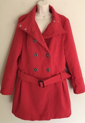burnt orange coat primark