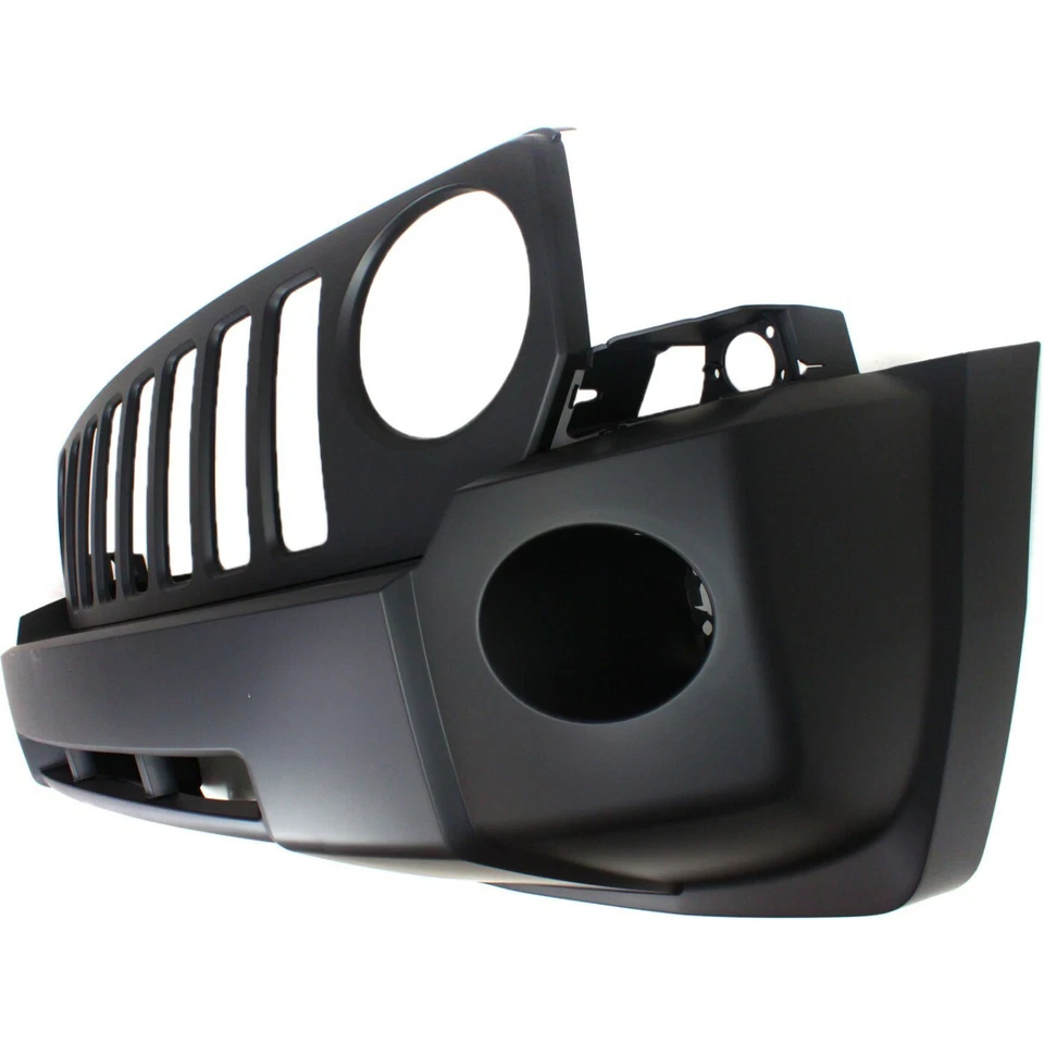 New Bumper Cover RBJ010301PQ front primed CAPA for 2007-2010 Jeep Patriot Foto 3 de 4
