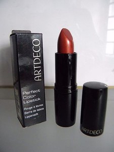 Détails Sur Artdeco Rouge à Lèvres N 56 Perfect Color Lipstick Dark Copper Cuivre Foncé