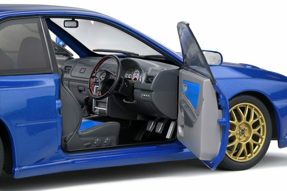 1/18 Subaru Impreza 22B 1998 Sonic Blue Diecast Model Car by