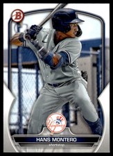 2023 Bowman Draft #BD-12 Hans Montero - New York Yankees