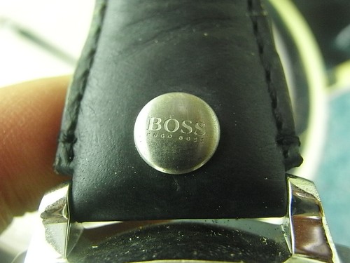 FREE SHIPPING! NOS 44MM HUGO BOSS SALESMAN SAMPLE DEMO WATCH (without movement) - Picture 6 of 13