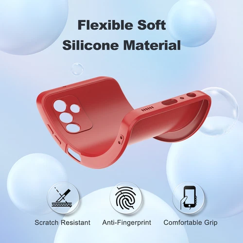 Custodia silicone antiurto telefono 5G per Samsung Galaxy A14 A15 A54 A55 A25 - Foto 45 di 56