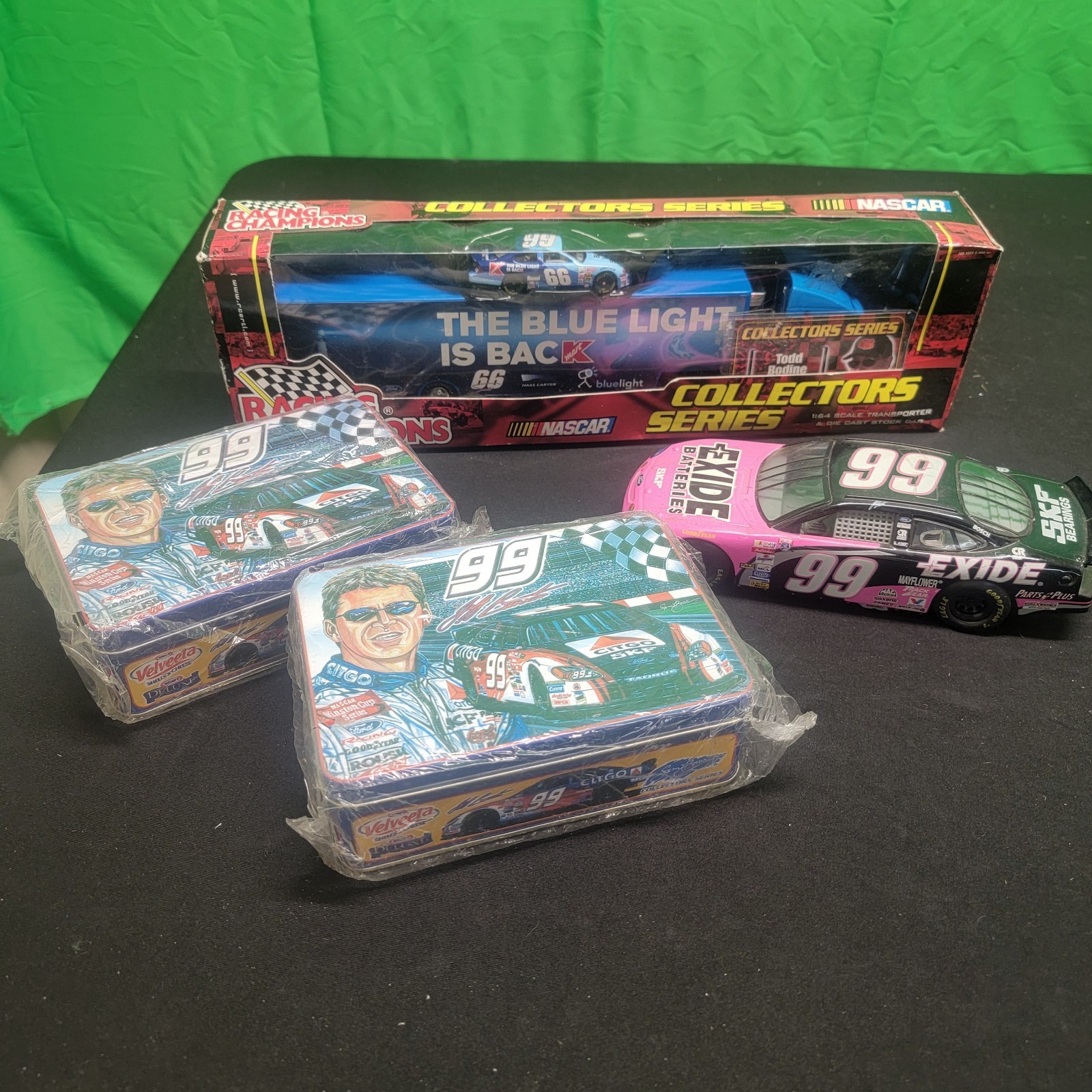 Lot of vintage nascar driver todd bodine #99 merchandise
