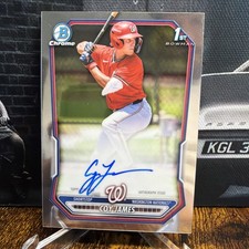 2026 Bowman Baseball WA Nationals Coy James 1st Bowman Chrome Auto