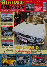 OLDTIMER PRAXIS 07/2012 – PEUGEOT 504 CABRIO