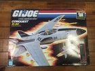 G.I. JOE CONQUEST X-30 AIRPLANE 100% COMPLETE WITH BOX AND SLIP-STREAM 1986