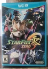 Star Fox Zero (Nintendo Wii U, 2016) In Original Case Tested