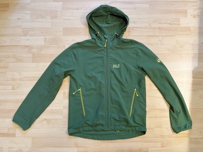 Jack Wolfskin Softshelljacke Grün (Gelb) In Gr. M