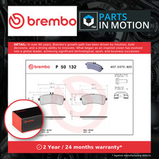 Brake Pads Set fits MERCEDES AMG GT 63 X290 4.0 Rear 2018 on M177.980 Brembo New