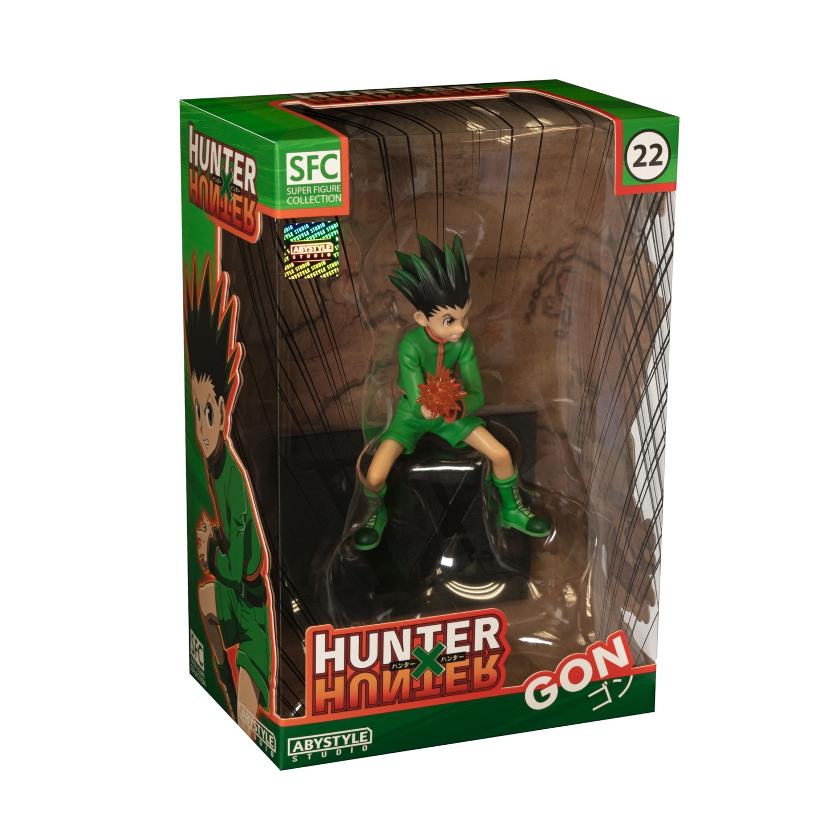 ABYstyle HUNTER X ОХОТНИК - Фигурка в виде уголька, зеленая