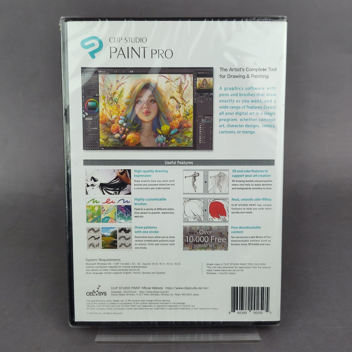 CELSYS Clip Studio Paint Pro The Artist Complete Tool for Drawing