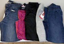 Kids Bottoms Bundle Jeans Joggers Leggings Mixed Brands Size 12 13 14 Lot