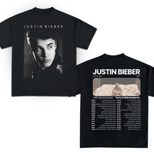 Justin Bieber Bieberchella Tour 2026 T Shirt Coachella Concert Tee S-5XL