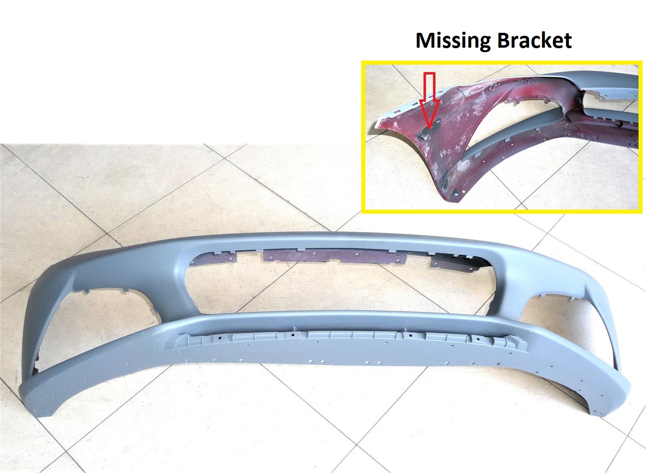 Lotus Emira 2021-2025 FRONT+LEFT Front bumper