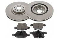 Mapco Bremsensatz, Scheibenbremse Vorderachse U.A. FüR Audi, Seat, Skoda, VW