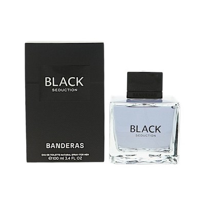 Black Seduction by Antonio Banderas Box for Men 3.4 Oz Eau De Toilette Spray