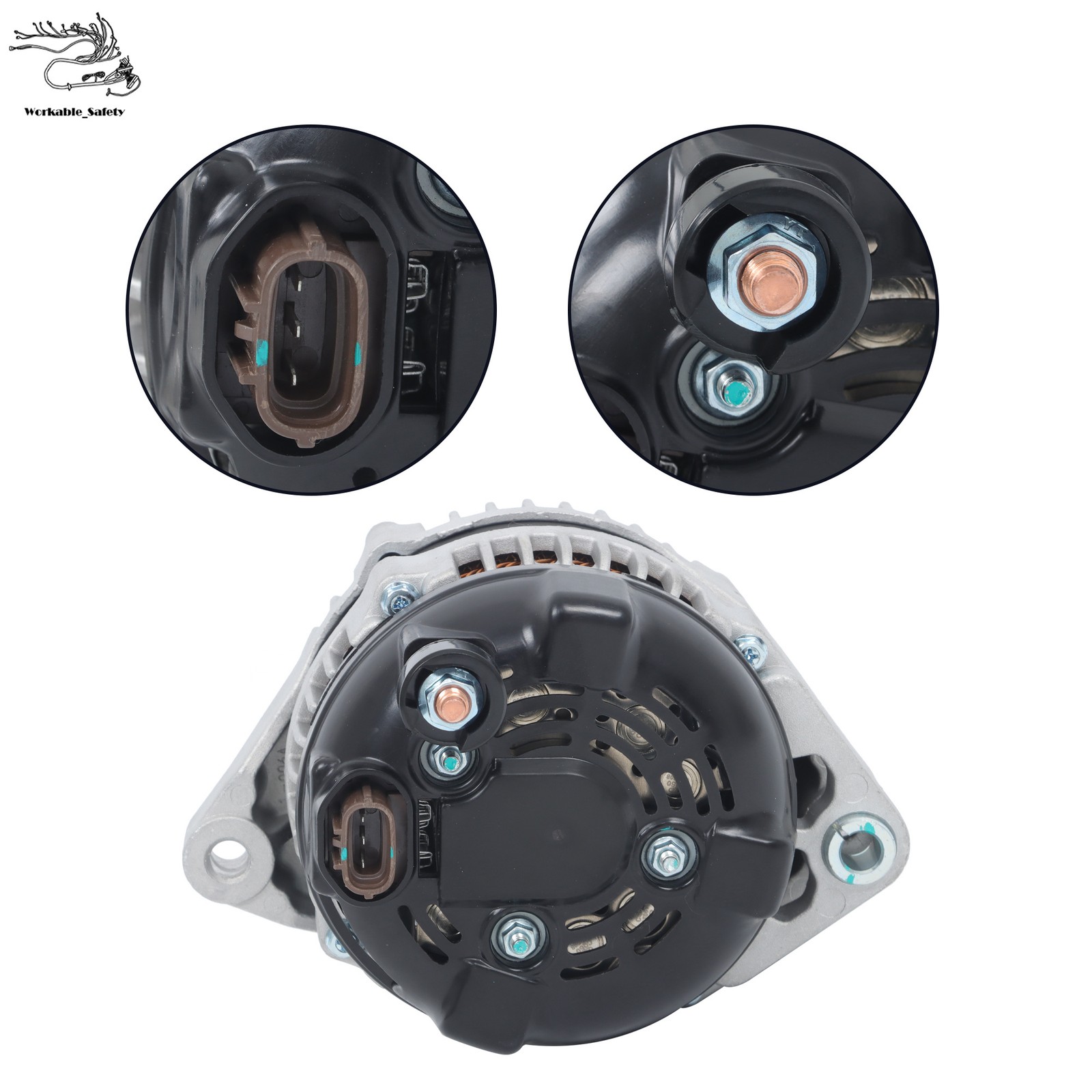 For Maserati Quattroporte 2004-2011 150A 4.2L Alternator 104210-3960 104210-1620