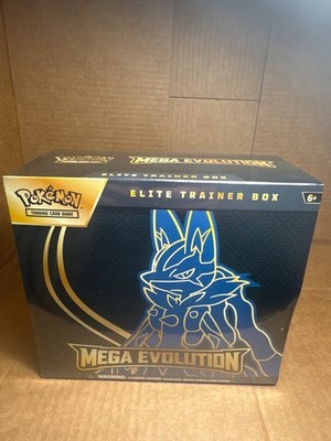 Pokémon TCG Pokemon Mega Evolution Lucario ETB Elite Trainer Box NEW
