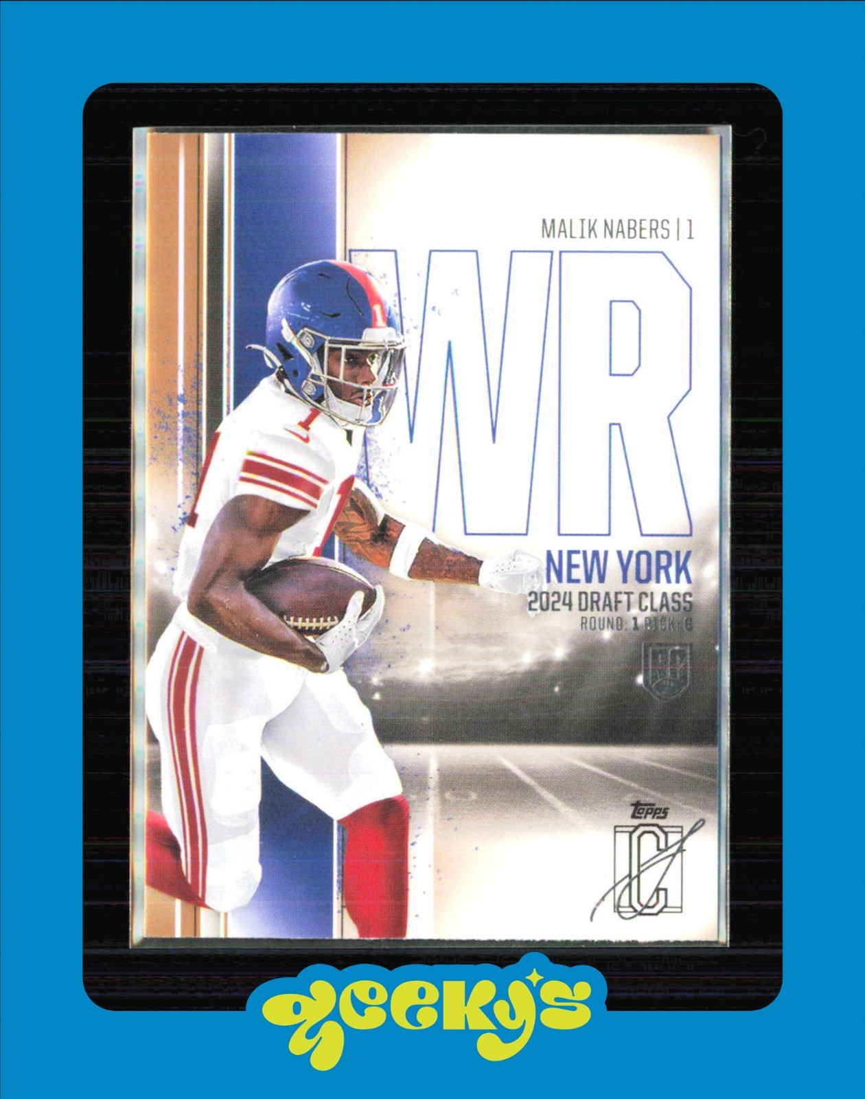 2024 Topps Signature Class - Rookies Malik Nabers #159 Bronze (RC)