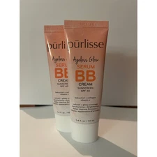 Purlisse, Ageless Glow Serum BB Cream Sunscreen SPF 40 - Bundle of TWO (2)