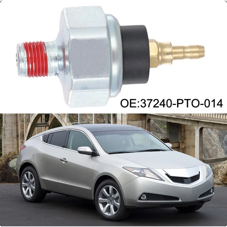 Interruptor de presión de aceite de motor OEM 37240-PT0-014 para Honda Element Pilot Acura TSX Foto 4 de 4