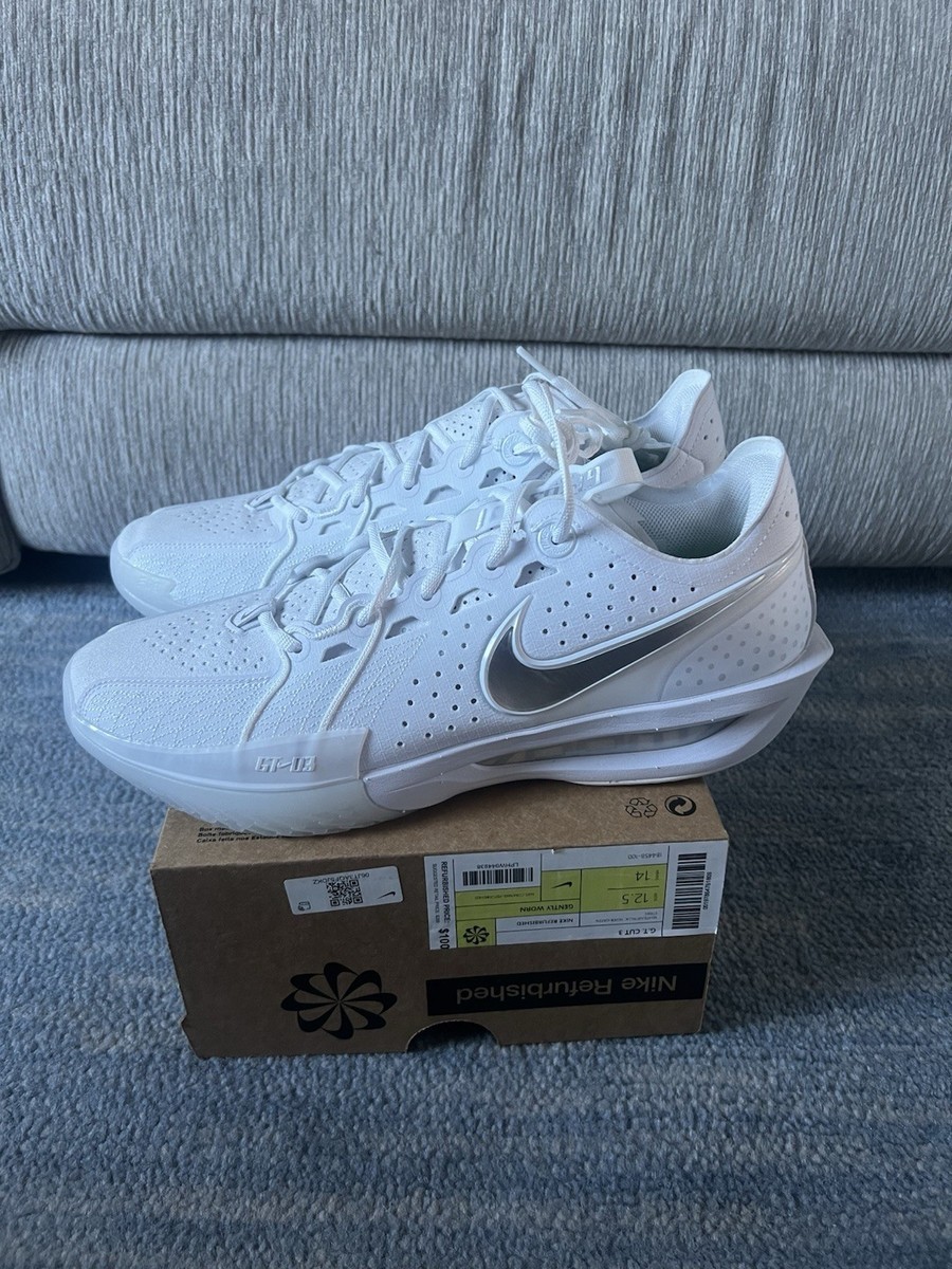 Nike Air Zoom GT Cut 3 TB White Silver Mens Size 6/Womens 7.5 IB4458-100 Buy Nike Air Zoom GT Cut 3  main image 4