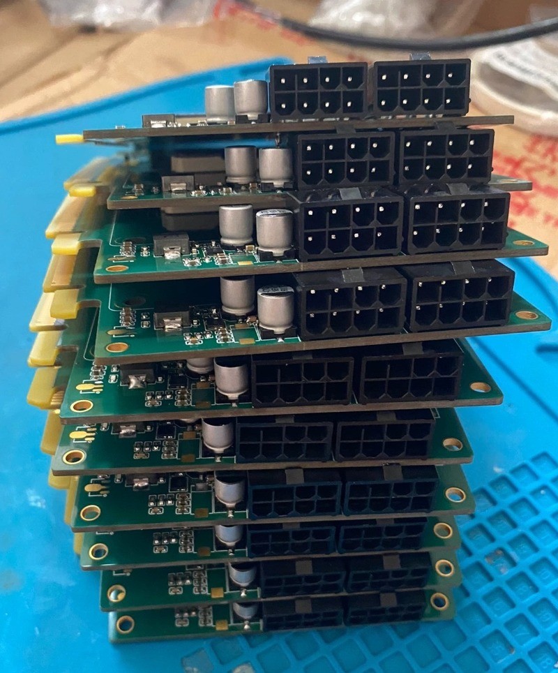 SXM2 To PCIE Adapter Board Supports Nvidia Tesla P100 V100 16GB