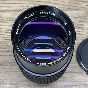 VIVITAR 75-205MM F/3.8 MACRO ZOOM LENS - MINOLTA MOUNT - EXCELLENT CONDITION