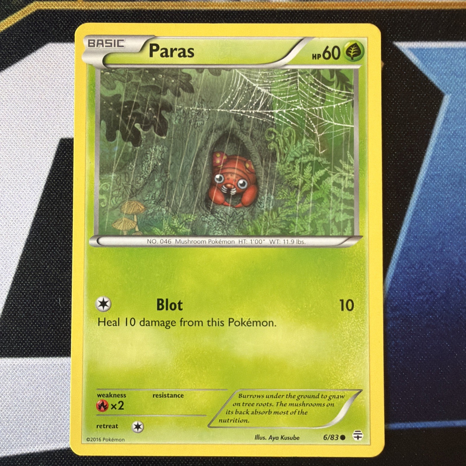 Paras 6/83 Generations Pokémon TCG English Near Mint