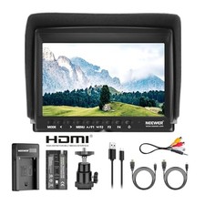 NEEWER F100 7-inch 1280x800 IPS Screen Camera Field Monitor Kit with 2600m NEW 