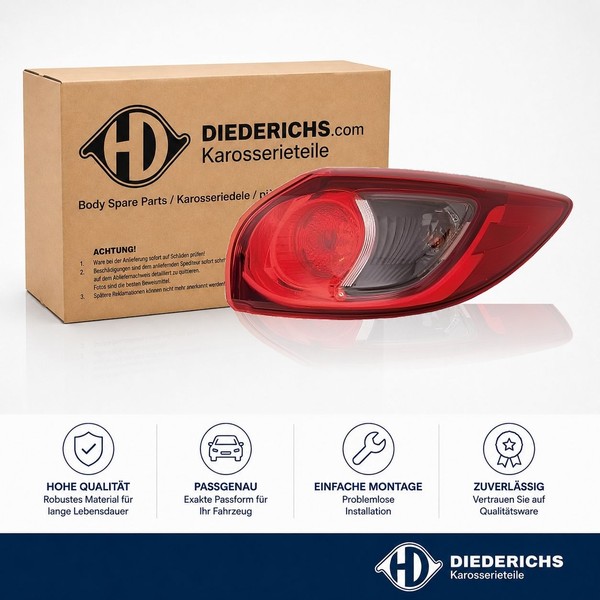 Heckleuchte Rechts Diederichs 5630090 FÜR Mazda-image