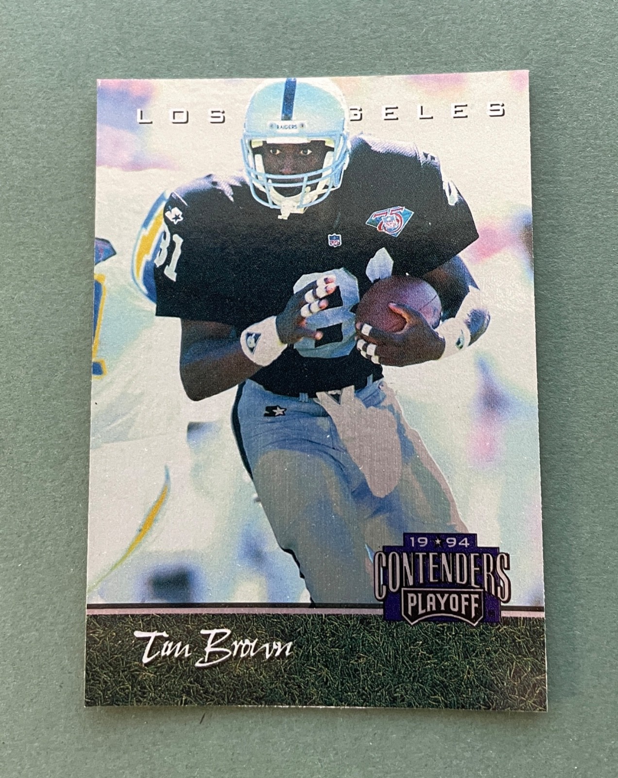 1994 Playoff Contenders Football Tim Brown #82 HOF Raiders