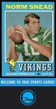 1971 Topps #184 Norm Snead