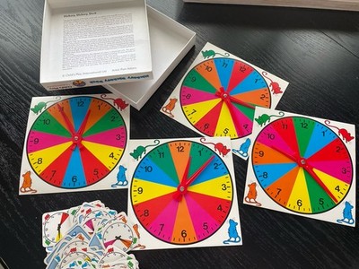Hickory Dickory Dock Color Clock Game Child s Play Brand West Germany Vintage