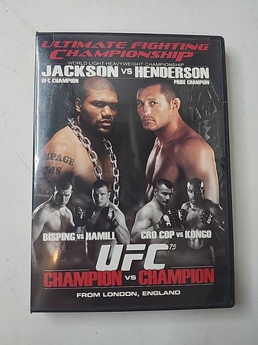 UFC 75 Champion vs Champion DVD Jackson vs Henderson London England