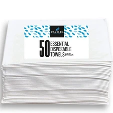 Essential Disposable Hair Towels for Women, 32 inch X 16 inches Each, Super A...