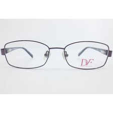 Diane von Furstenberg DVF8031 Purple Oval Eyeglasses Frames 51-16-135 Multi