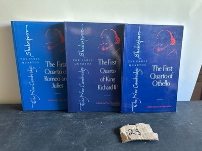 The First Quarto of Romeo and Juliet King Richard III Othello Shakespeare