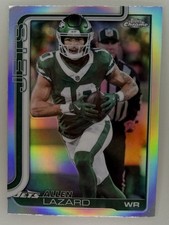 Topps 2025 Chrome Allen Lazard New York Jets Refractor #236 NFL Card
