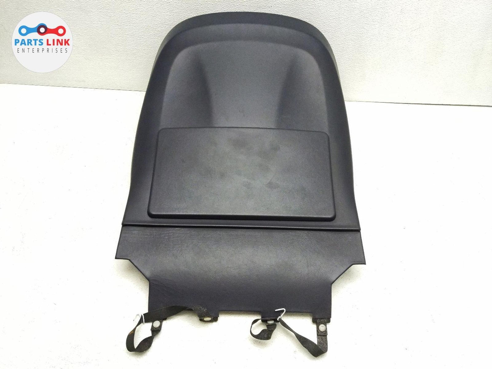 2016-20 BENTLEY BENTAYGA FRONT LEFT SEAT BACK PANEL TRIM CARGO POCKET COVER BLUE