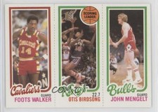 1980-81 Topps Foots Walker Otis Birdsong John Mengelt #48-122-60 17qs