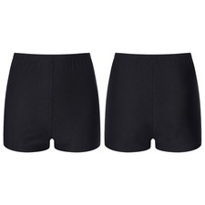 Womens Dancewear Exercise Skirts Sports Dress Training Lyrical Ruched Dance